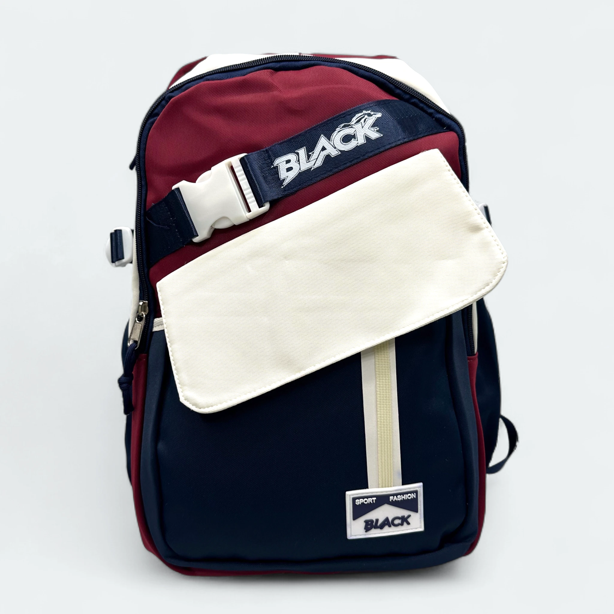 IMG_9792.HEIC Imported Lightweight School Backpack 105 Blue - Image 1