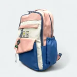 Polyester Fabric Lightweight Imported School Bag 106 Pink - Image 2