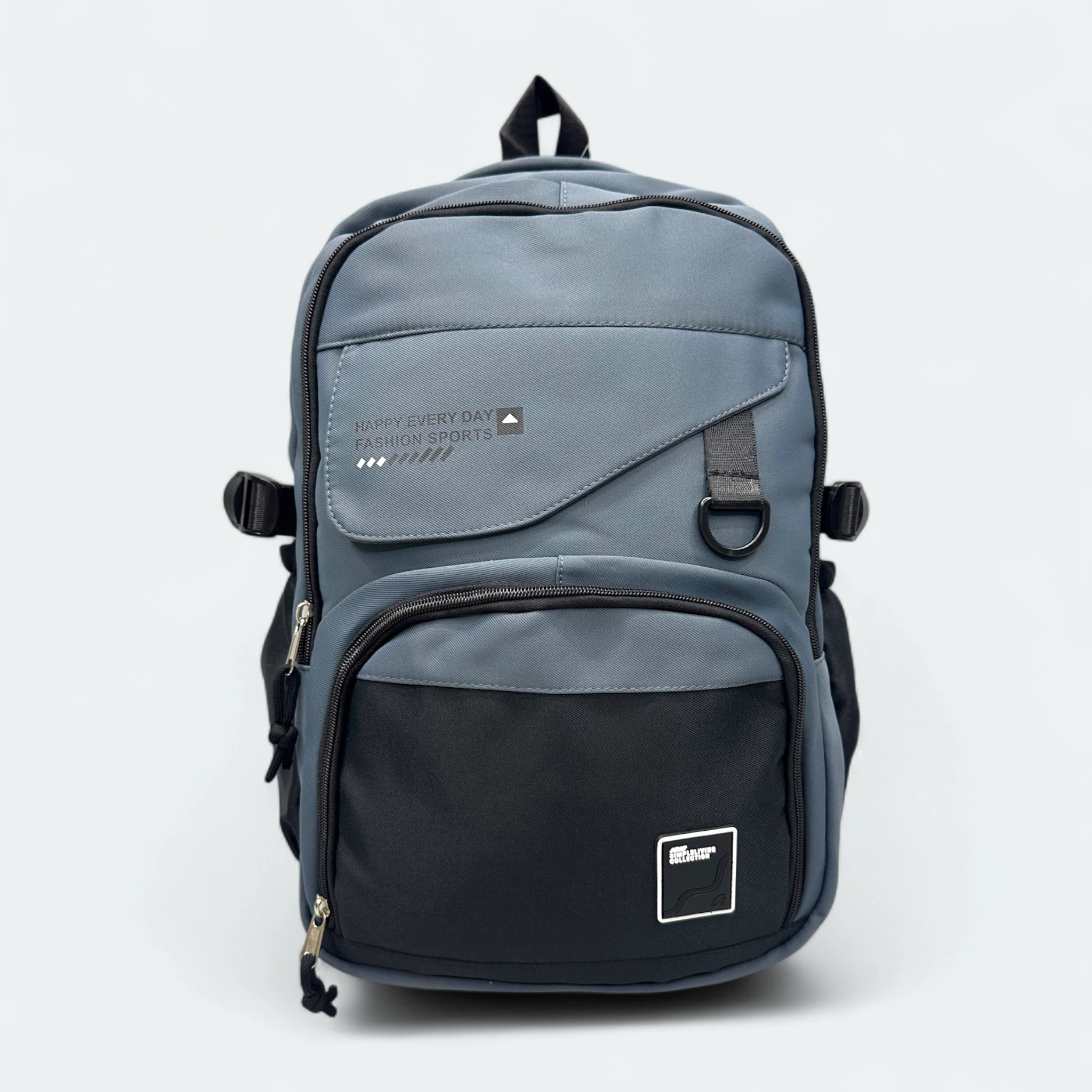 IMG_9799.HEIC Lightweight Stylish Baby School Backpack SCB 104 Grey - Image 1