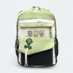 Polyester Fabric Lightweight Imported School Bag 106 Grey - Olive