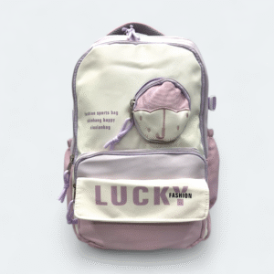 Stylish Design Baby Lightweight  Backpack SCB 102 Pink