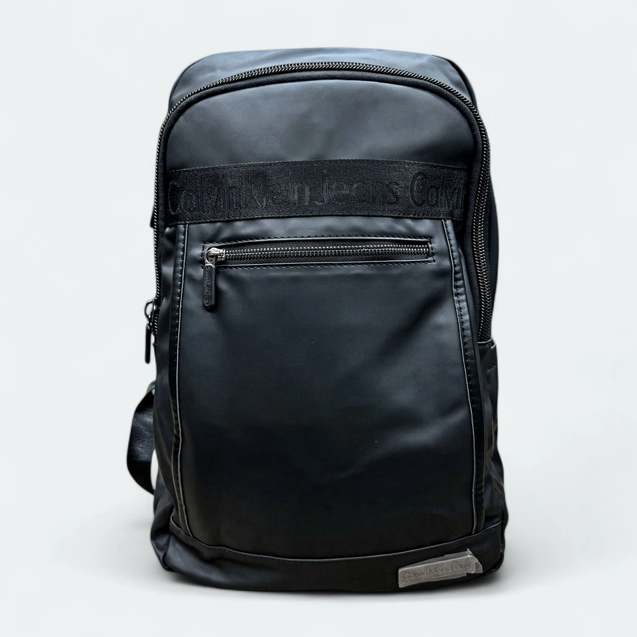 SAVE_20251208_142537 (1) Calvin Klein Premium Black Backpack For Men - Stylish & Durable C1518 - Image 1