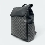 Modern Checkered Backpack for Men | Office, Travel & Daily Use 666-31 - Image 2