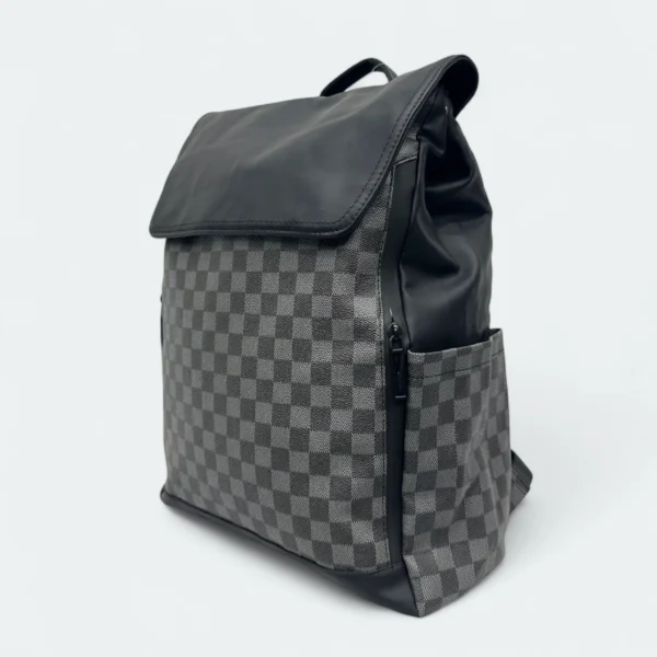 Modern Checkered Backpack for Men | Office, Travel & Daily Use 666-31 ...