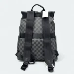 Modern Checkered Backpack for Men | Office, Travel & Daily Use 666-31 - Image 4