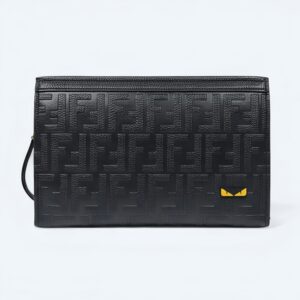Fendi Artificial Leather Hand Bag 8150-3 Black