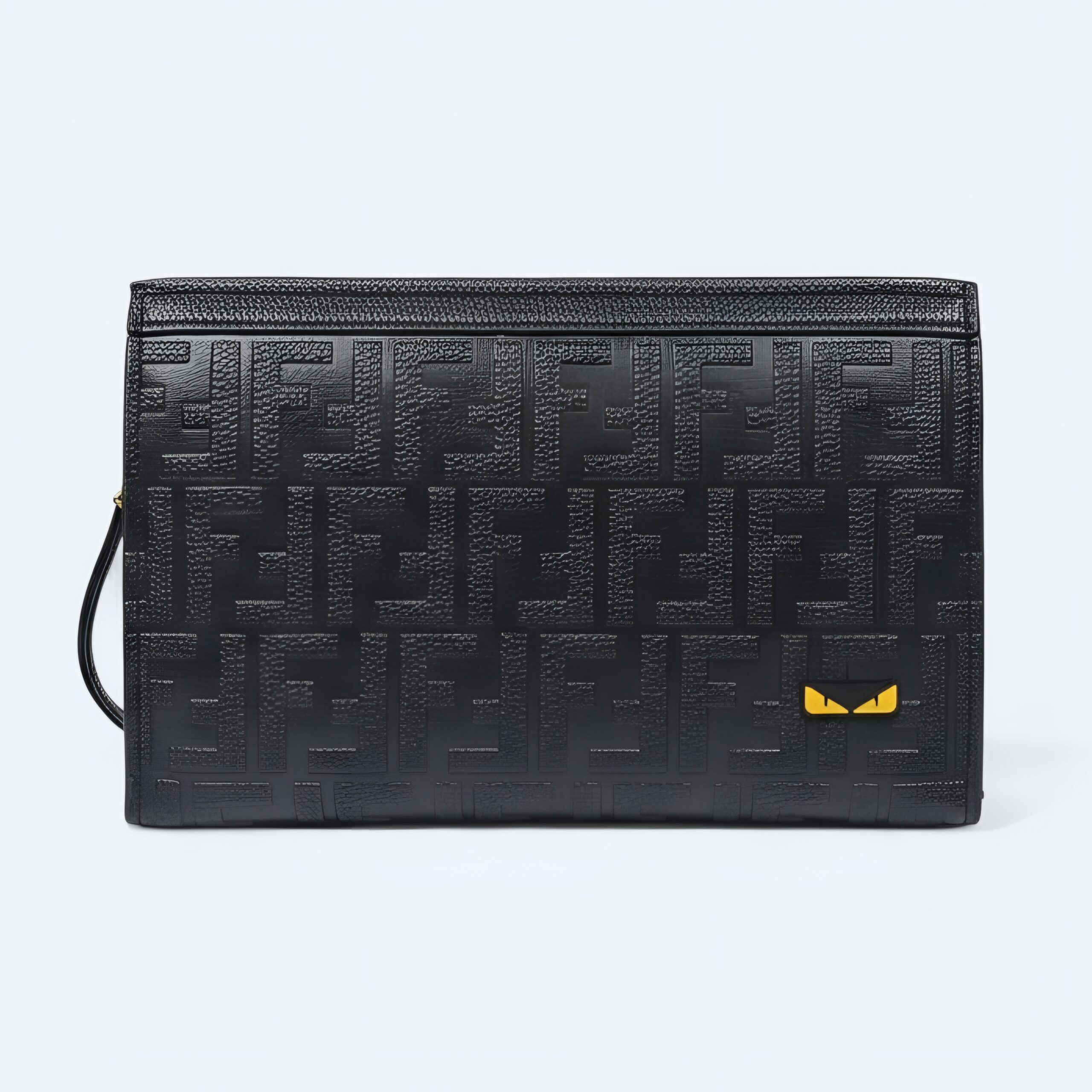 Fendi Artificial Leather Hand Bag 8150-3 Black