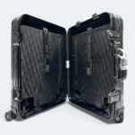 DIOR RIMOWA - 20 inch Carry-On Aluminum Suitcase Black Color - Image 4