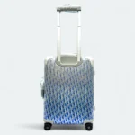 DIOR AND RIMOWA - 20 inch Carry-On Aluminum Suitcase Blue - Image 3