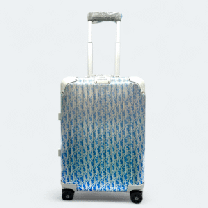 DIOR AND RIMOWA - 20 inch Carry-On Aluminum Suitcase