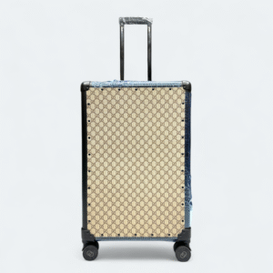 Exclusive Gucci Replica Luggage with TSA Lock & Aluminium Frame Brown