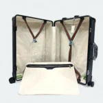 Exclusive Gucci Replica Luggage with TSA Lock & Aluminium Frame Black - Image 5