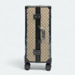 Exclusive Gucci Replica Luggage with TSA Lock & Aluminium Frame Brown - Image 4
