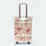 Vintage Style Luggage Set With Makeup box - Classic Travel Combo Floral - Image 3