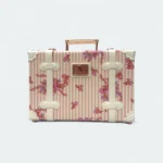 Vintage Style Luggage Set With Makeup box - Classic Travel Combo Floral - Image 5