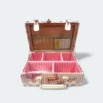 Vintage Style Luggage Set With Makeup box - Classic Travel Combo Floral - Image 6