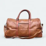 Durable Artificial Leather Duffle Bag for Solo Travel 170621 - Image 7