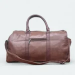 Durable Artificial Leather Duffle Bag for Solo Travel 170621 - Image 4