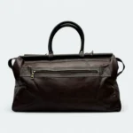 High Quality Artificial Leather Travel Bag For Vacation Trips 2322 chocolate - Image 2