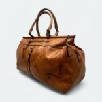 High Quality Artificial Leather Travel Bag 123 Brawn - Image 2
