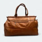 High Quality Artificial Leather Travel Bag 123 Brawn - Image 4