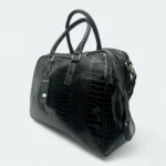 Classic Design Leather look Travel Bag 3690 - Image 2