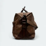 Oversized Durable Artificial Leather Travel Bag 121 Chocolate - Image 3