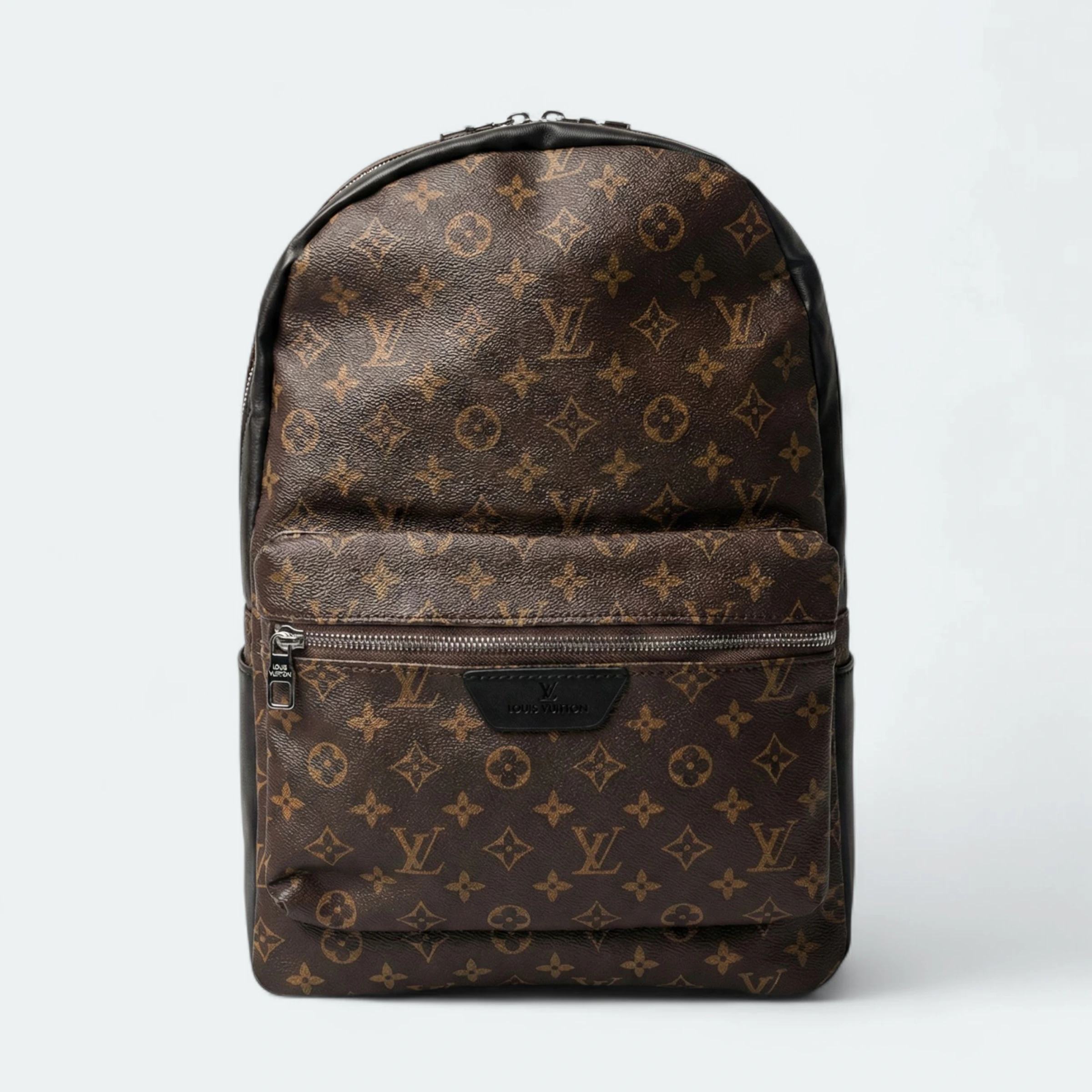 1772008280722 Louis Vuitton Inspired Brown Backpack – Trendy School & Travel Bag 2754 Brown - Image 1