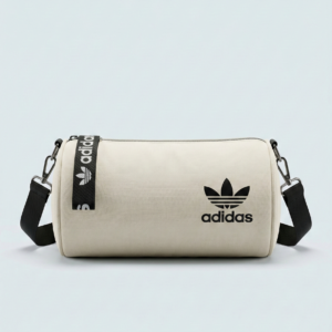 Adidas Cream Mini Duffle Crossbody Bag 31090