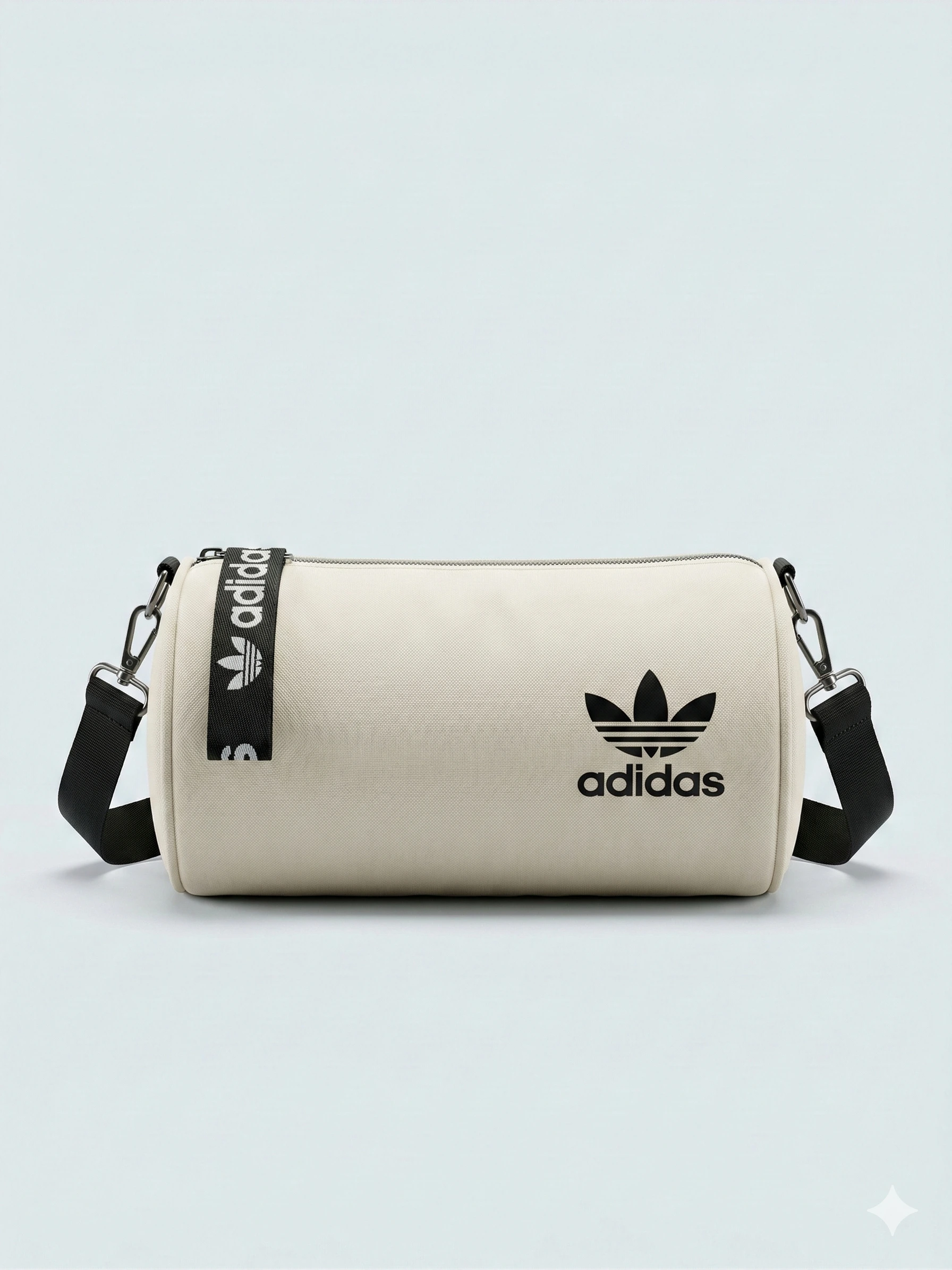 Gemini_Generated_Image_rcxnvjrcxnvjrcxn Adidas Cream Mini Duffle Crossbody Bag 31090 - Image 1