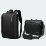 OZUKO 9490S Premium Waterproof Executive Backpack , USB Charging Laptop Bag for Men - Image 4