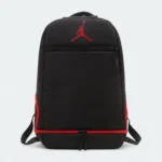 Fashionable Nylon Fabric backpack With Shoe Chamber Black 778