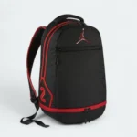 Fashionable Nylon Fabric backpack With Shoe Chamber Black 778 - Image 3