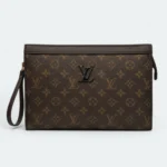 LV Monogram Artificial Leather Hand Bag 8150-16 Brawn