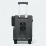 Stylish Poly Carbonate 20 Inch Cabin Trolley With TSA, Laptop Compartment & USB Port 708 Side Pocket - Image 6