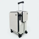 Stylish Poly Carbonate 20 Inch Cabin Trolley With TSA, Laptop Compartment & USB Port 708 Side Pocket - Image 3