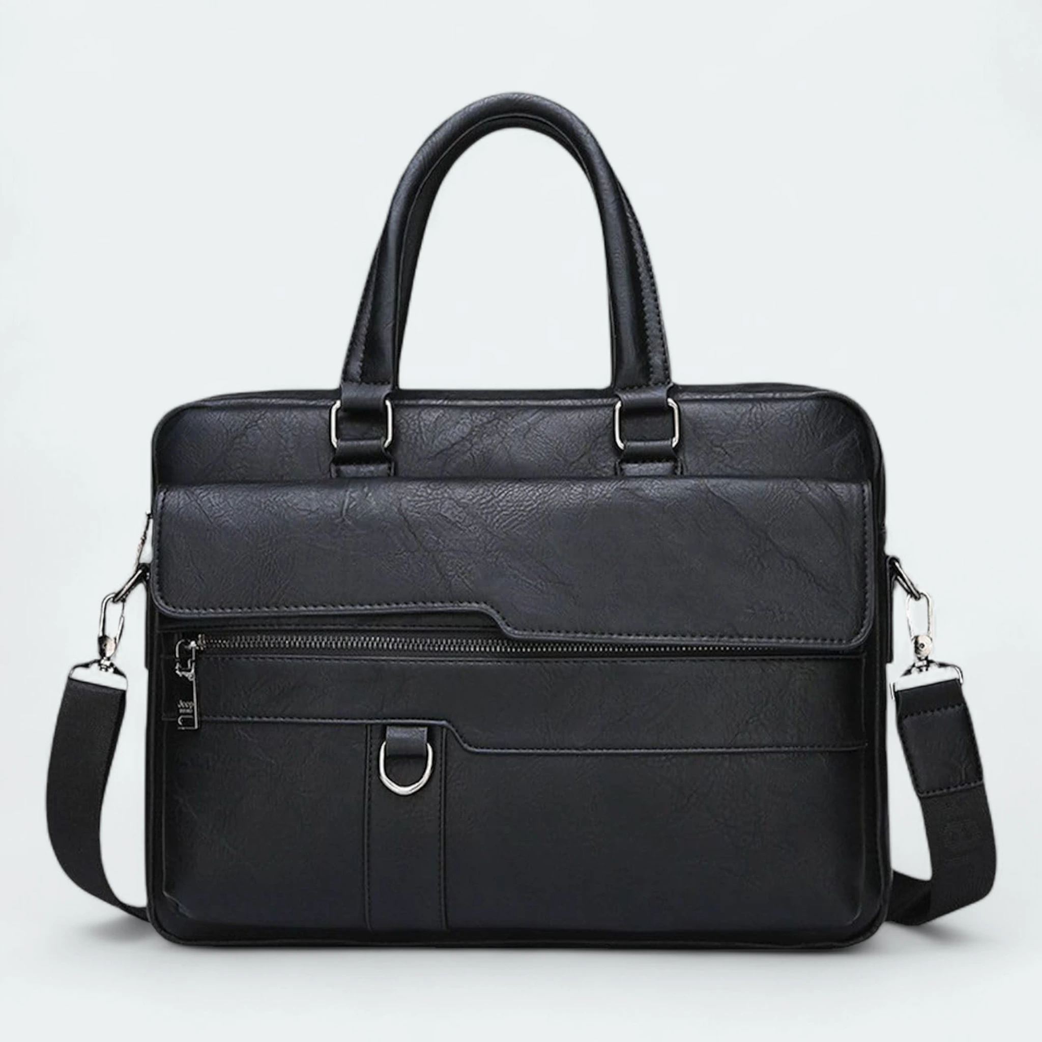 61eET5xZDXL Mont Blanc Formal Style Office Executive Bag MB 8301 Black - Image 1