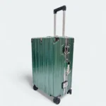 Stylish & Durable Aluminium Frame Luggage – ABS+PC Hard Shell Suitcase – 317-Green - Image 2