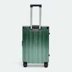 Stylish & Durable Aluminium Frame Luggage – ABS+PC Hard Shell Suitcase – 317-Green - Image 3