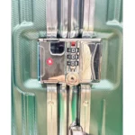 Stylish & Durable Aluminium Frame Luggage – ABS+PC Hard Shell Suitcase – 317-Green - Image 5