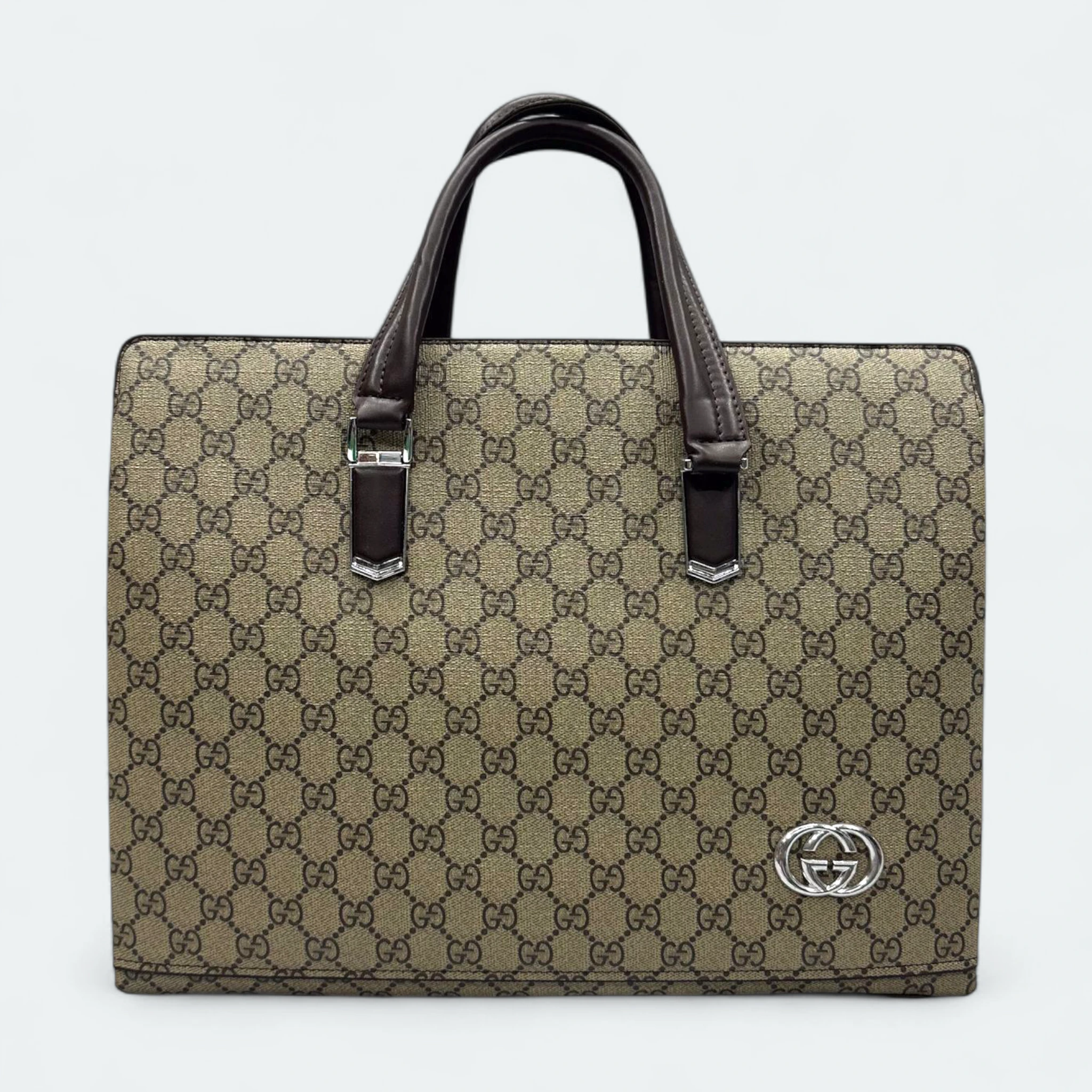 IMG_3959.HEIC Gucci Classic Executive Bag For Professionals Brown - Image 1