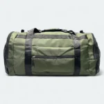 Stylish Nylon Fabric Gym Bag With Shoe Chamber 7840 Military Green - Image 3