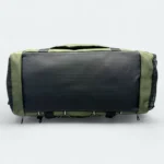 Stylish Nylon Fabric Gym Bag With Shoe Chamber 7840 Military Green - Image 4
