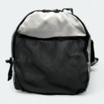 Stylish Nylon Fabric Gym Bag With Shoe Chamber 7840 Grey - Image 4