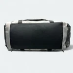 Stylish Nylon Fabric Gym Bag With Shoe Chamber 7840 Grey - Image 5