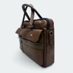 Mont Blanc Formal Style Office Executive Bag MB 8301 Chocolate - Image 2