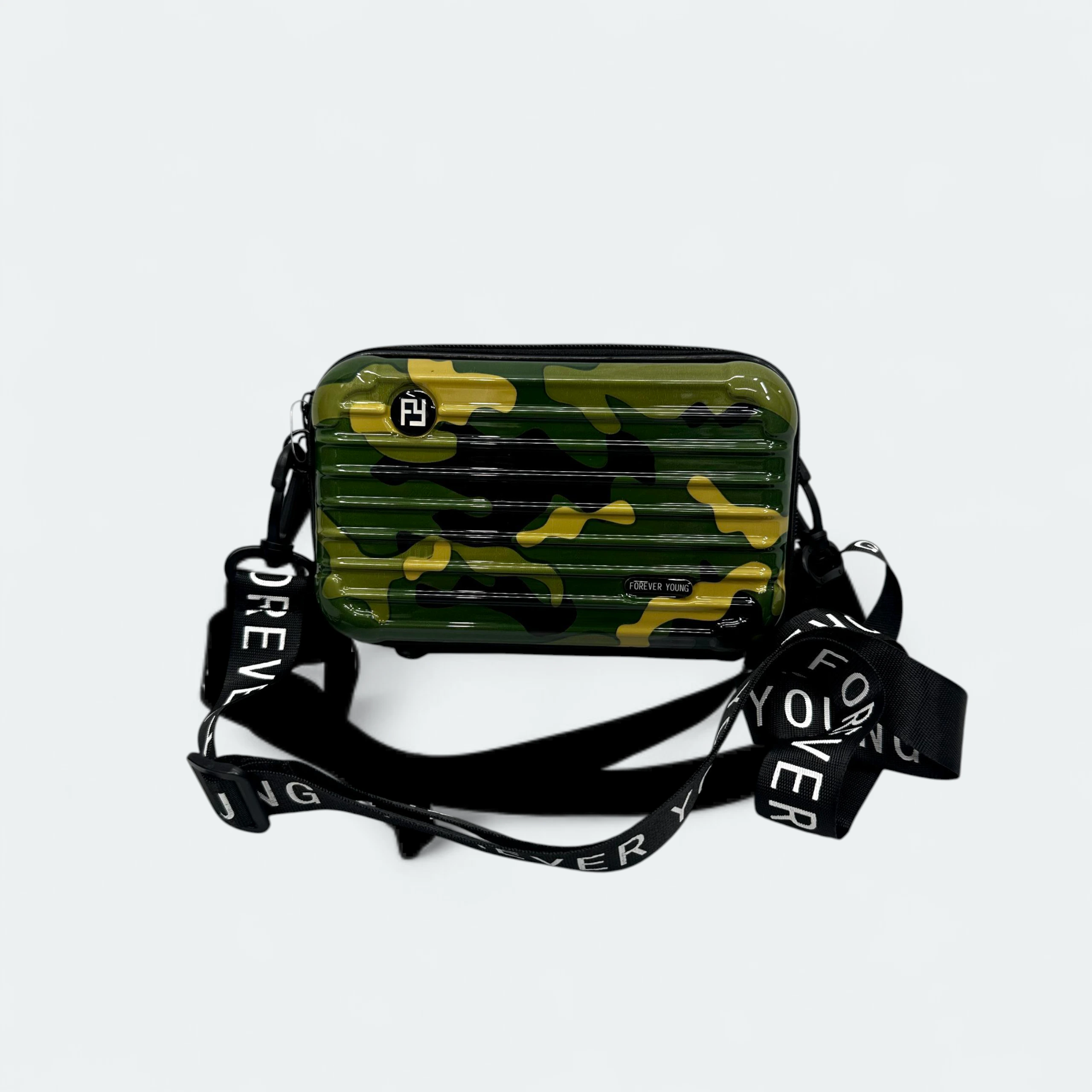 IMG_6718 Camouflage Hard Shell Hand Pouch – Anti-Scratch Travel Case Green - Image 1