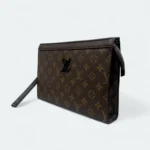 LV Monogram Artificial Leather Hand Bag 8150-16 Brawn - Image 2