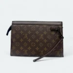 LV Monogram Artificial Leather Hand Bag 8150-16 Brawn - Image 3