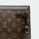 LV Monogram Artificial Leather Hand Bag 8150-16 Brawn - Image 5